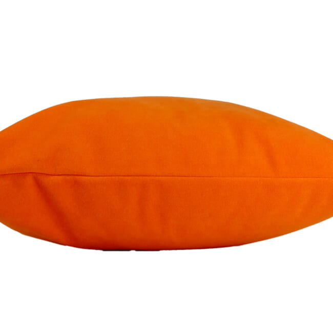 The Ultrasuede ウルトラスエード®︎HP クッションカバー (オレンジ) 45×45cm