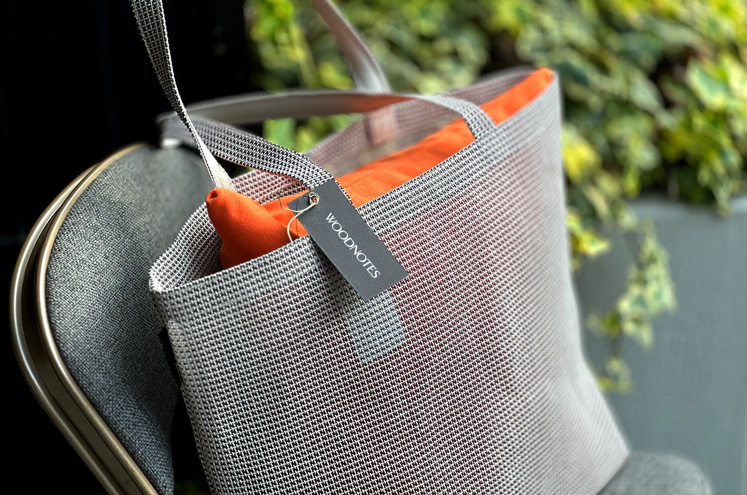 The Ultrasuede ウルトラスエード®︎HP クッションカバー (オレンジ) 45×45cm